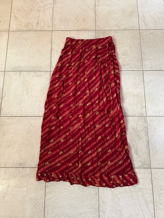 Dresses & Skirts - 🔥 Red & Orange Maxi Skirt – Perfect for Summer! 🔥